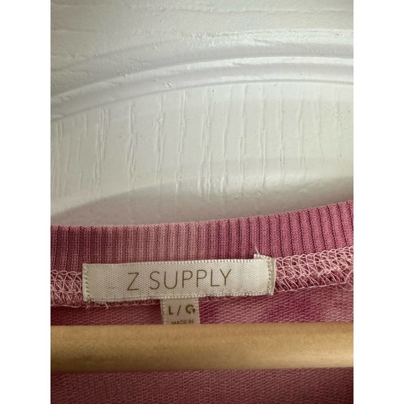 Z Supply Sleep Over Tie-Dye Pullover L - Picture 4 of 6